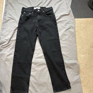 Hollister Charcoal Loose Fit Jeans